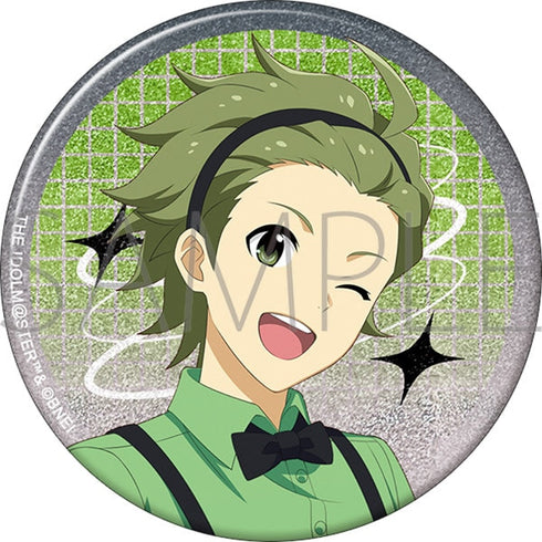 『アイドルマスター SideM』グリッター缶バッジ/御手洗翔太 サマーマーケット
