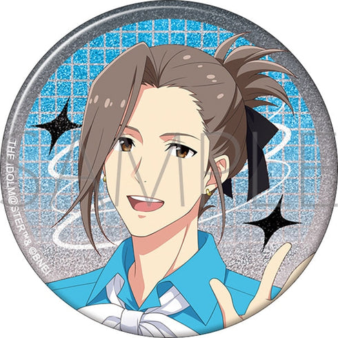 『アイドルマスター SideM』グリッター缶バッジ/渡辺みのり サマーマーケット