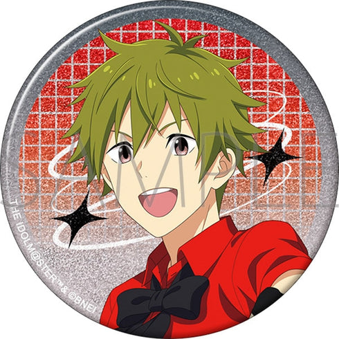 『アイドルマスター SideM』グリッター缶バッジ/秋山隼人 サマーマーケット