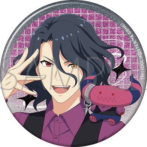 『アイドルマスター SideM』グリッター缶バッジ/アスラン=ベルゼビュートII世 サマーマーケット
