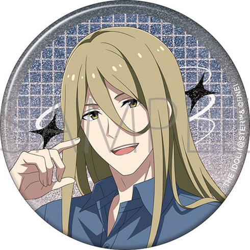 『アイドルマスター SideM』グリッター缶バッジ/古論クリス サマーマーケット