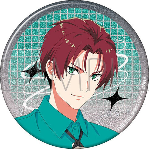 『アイドルマスター SideM』グリッター缶バッジ/眉見鋭心 サマーマーケット