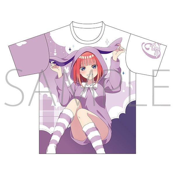 『五等分の花嫁*』フルグラフィックTシャツ/中野二乃