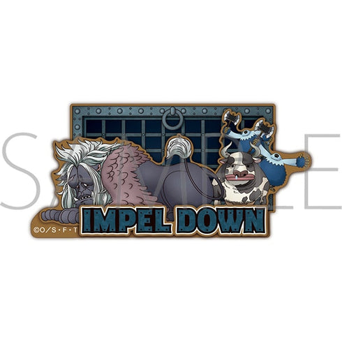 『ONE PIECE』スーベニア マグネット/大監獄インペルダウン編