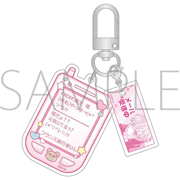 『桜蘭高校ホスト部』環のメル画キーホルダー/環だょ↑↑