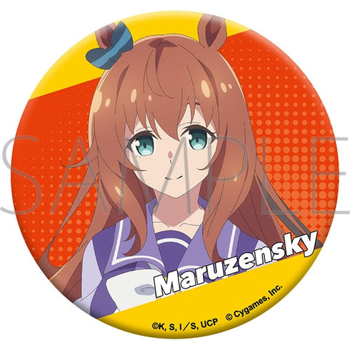 『ウマ娘 シンデレラグレイ』グリッター缶バッジ/マルゼンスキー
