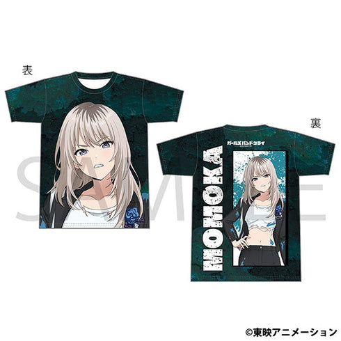 『ガールズバンドクライ』フルグラフィックTシャツ/河原木 桃香