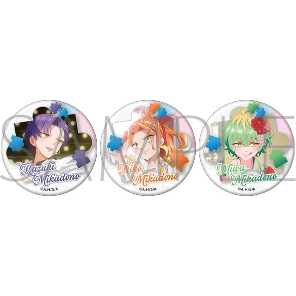 『帝乃三姉妹は案外、チョロい。』缶バッジセット
