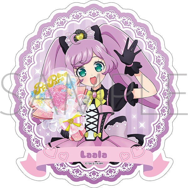 プリパラ らぁら カードステッカー プリパラ10周年」オーロラステッカー（らぁら）｜アニメバコ【心