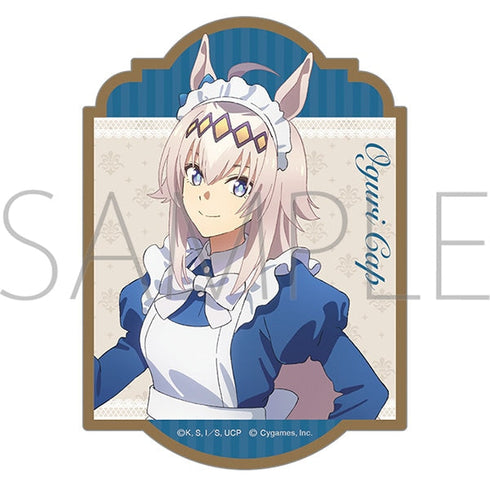 『ウマ娘 シンデレラグレイ』ステッカー/オグリキャップ ~聖蹄祭へようこそ!トレセン学園メイド喫茶~