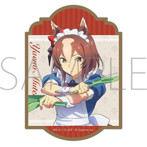 『ウマ娘 シンデレラグレイ』ステッカー/ヤエノムテキ ~聖蹄祭へようこそ!トレセン学園メイド喫茶~
