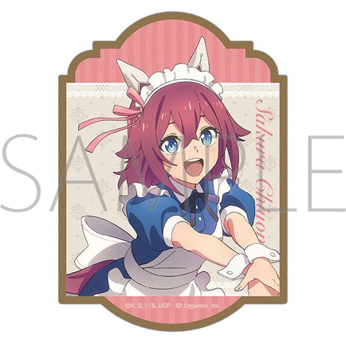 『ウマ娘 シンデレラグレイ』ステッカー/サクラチヨノオー ~聖蹄祭へようこそ!トレセン学園メイド喫茶~