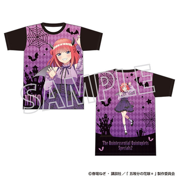 『五等分の花嫁*』フルグラフィックTシャツ/中野二乃