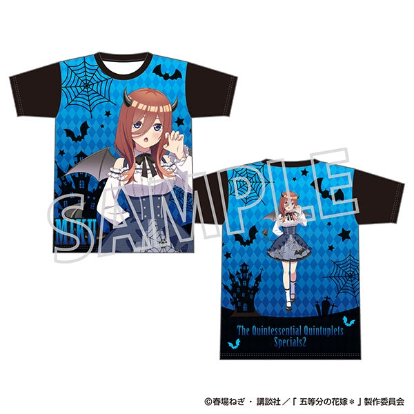 『五等分の花嫁*』フルグラフィックTシャツ/中野三玖