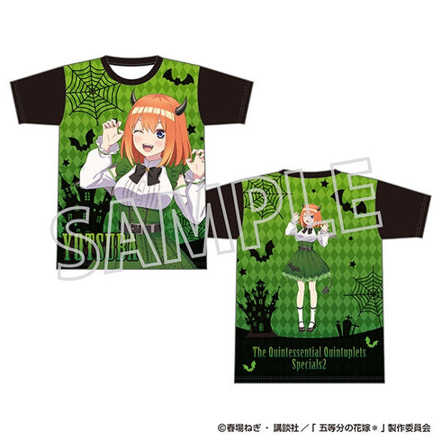 『五等分の花嫁*』フルグラフィックTシャツ/中野四葉