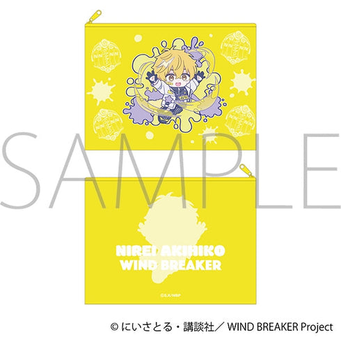 『WIND BREAKER』フラットポーチ/楡井 秋彦 ぱすてるぽっぷ