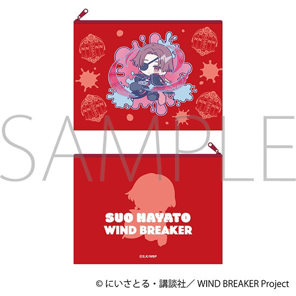 『WIND BREAKER』フラットポーチ/蘇枋 隼飛 ぱすてるぽっぷ