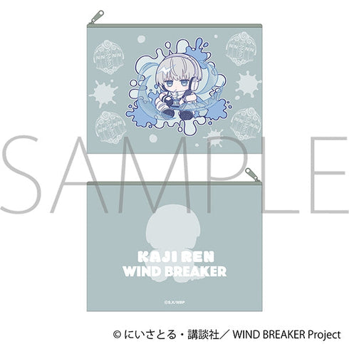 『WIND BREAKER』フラットポーチ/梶 蓮 ぱすてるぽっぷ