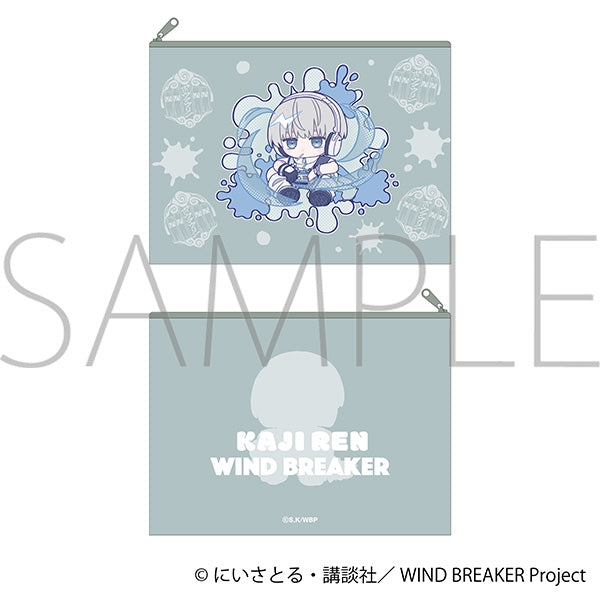 『WIND BREAKER』フラットポーチ/梶 蓮 ぱすてるぽっぷ