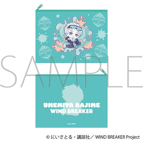 『WIND BREAKER』フラットポーチ/梅宮 一 ぱすてるぽっぷ
