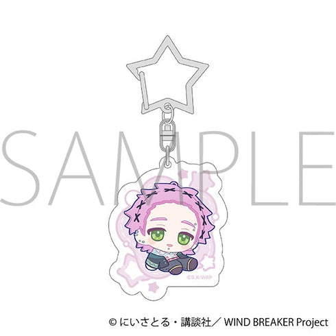 『WIND BREAKER』アクリルキーホルダー/桐生 三輝 ぬいパル すきっぷ