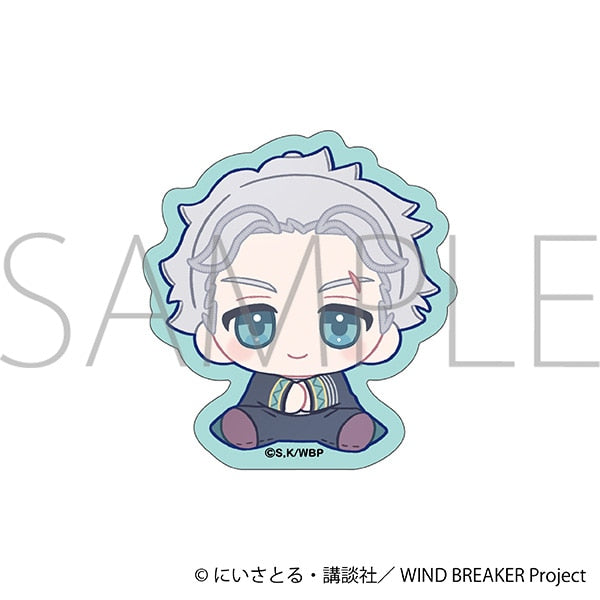 『WIND BREAKER』ステッカー/梅宮 一 ぬいパル すきっぷ