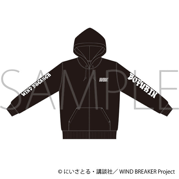 『WIND BREAKER』ジップパーカー