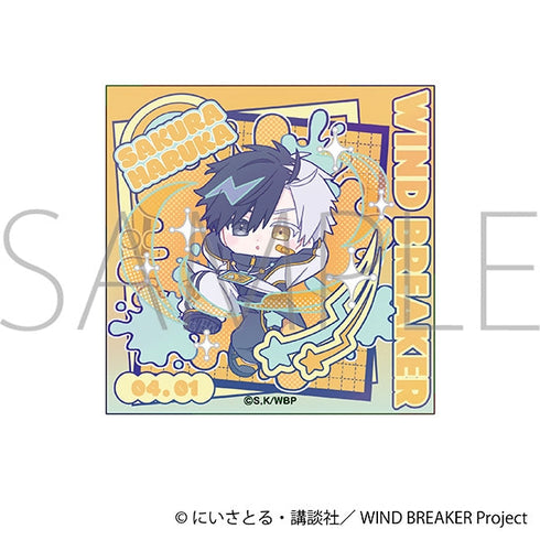 『WIND BREAKER』ホロステッカー/桜 遥 ぱすてるぽっぷ