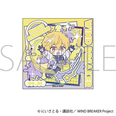 『WIND BREAKER』ホロステッカー/楡井 秋彦 ぱすてるぽっぷ