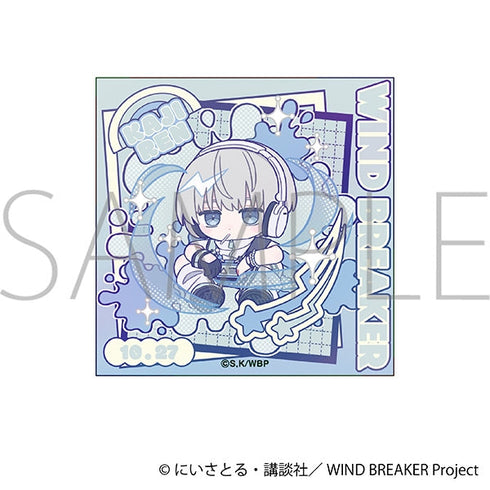 『WIND BREAKER』ホロステッカー/梶 蓮 ぱすてるぽっぷ