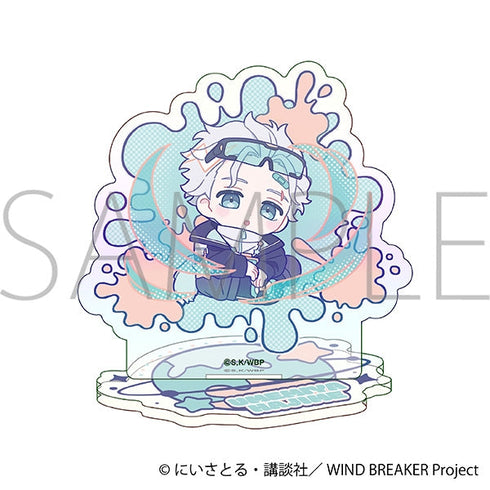 『WIND BREAKER』ミニオーロラアクリルスタンド/梅宮 一 ぱすてるぽっぷ