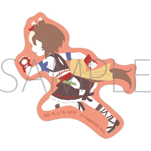 『ウマ娘 シンデレラグレイ』ステッカー/ゆるパレット ヤエノムテキ
