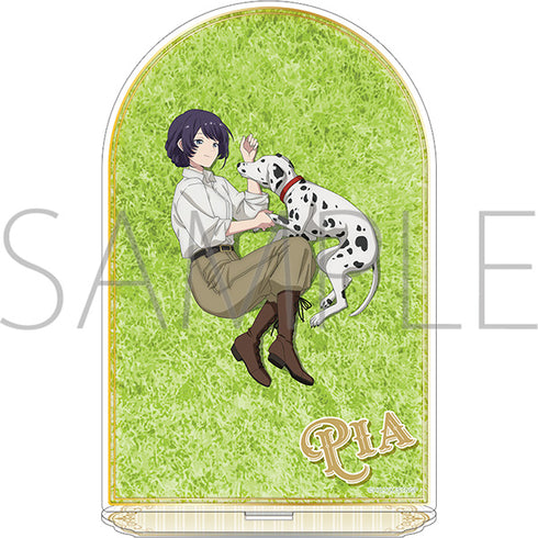 "Even Though I'm the Ultimate Cowardly Young Lady, I Ended Up Taking My Shrewd Fiancé's Bet" Acrylic Stand/Earring (Break Time Ver.)