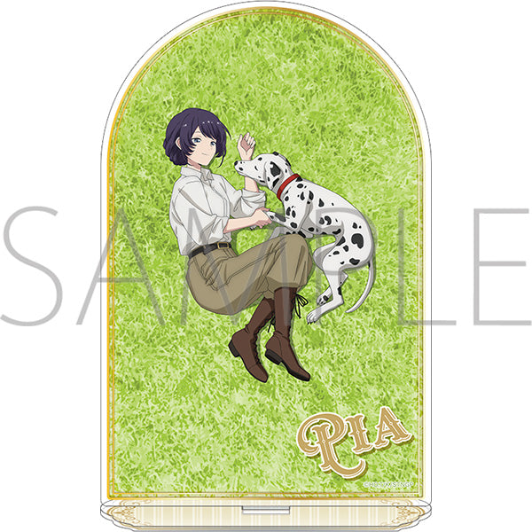 "Even Though I'm the Ultimate Cowardly Young Lady, I Ended Up Taking My Shrewd Fiancé's Bet" Acrylic Stand/Earring (Break Time Ver.)