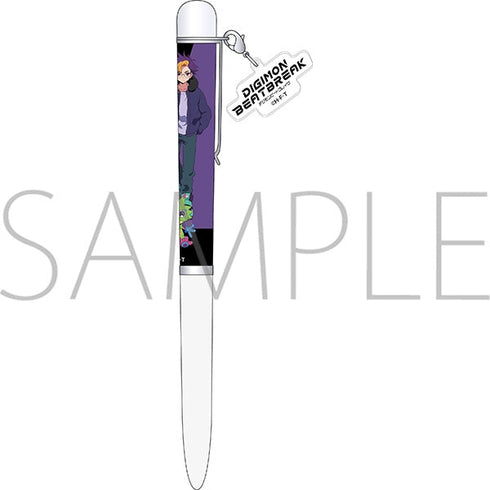 『DIGIMON BEATBREAK』チャーム付きボールペン/天馬トモロウ&ゲッコーモン