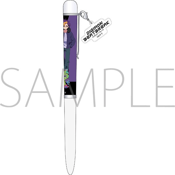 『DIGIMON BEATBREAK』チャーム付きボールペン/天馬トモロウ&ゲッコーモン