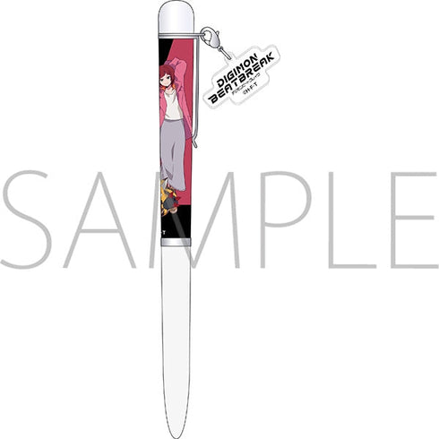 『DIGIMON BEATBREAK』チャーム付きボールペン/咲夜レーナ&プリスティモン