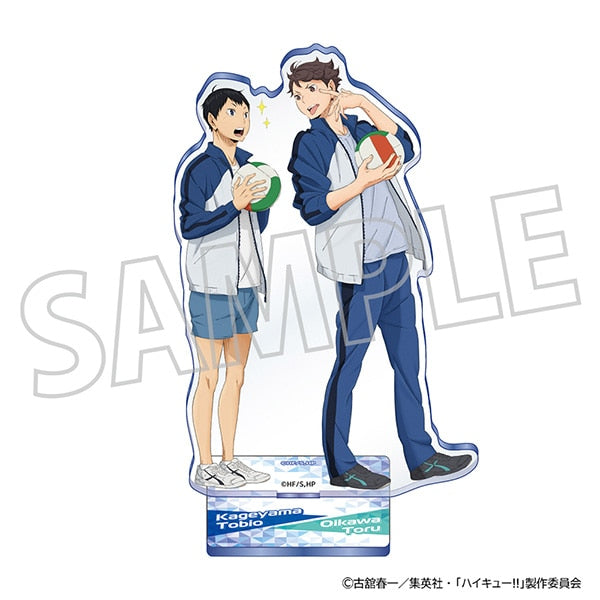 『ハイキュー!!』ふちからすたんど(アクリルスタンド)/影山・及川