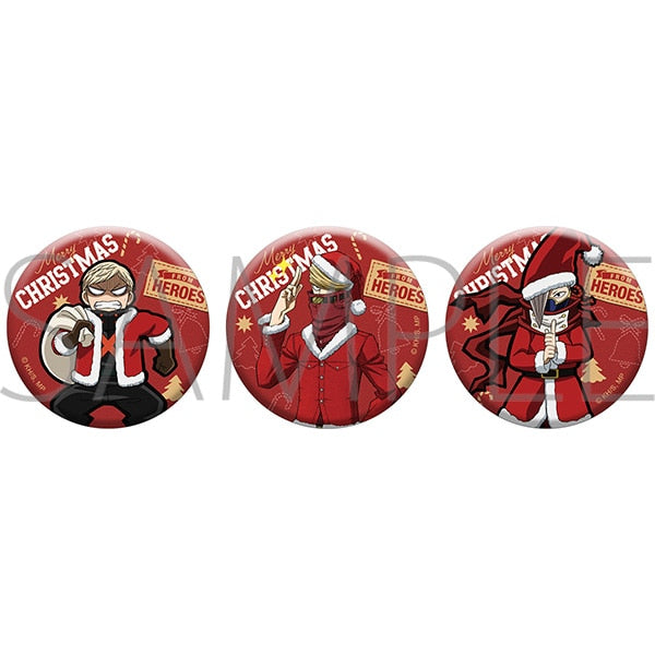 僕のヒーローアカデミア』缶バッジセット/クリスマス(爆豪