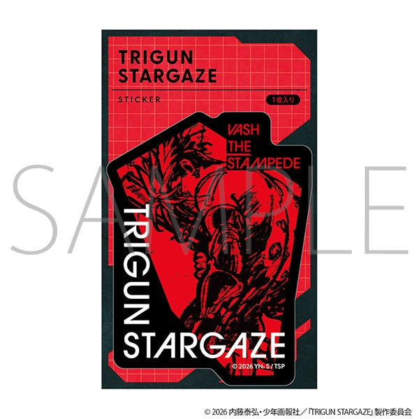 『TRIGUN STARGAZE』ステッカー/ティザービジュアル