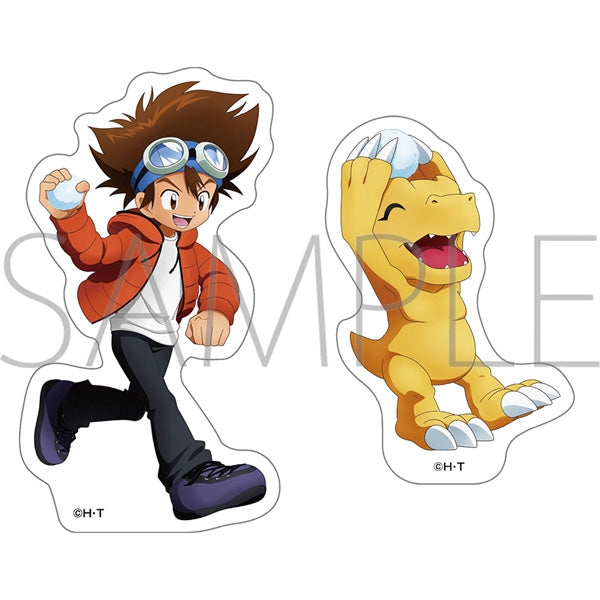『デジモンアドベンチャー』ダイカットステッカー/八神太一&アグモン