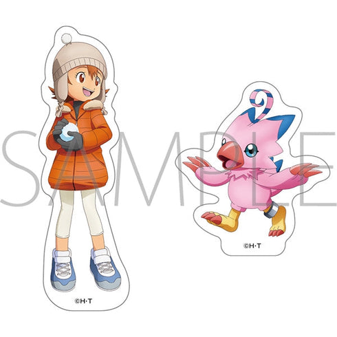 『デジモンアドベンチャー』ダイカットステッカー/武之内空&ピヨモン