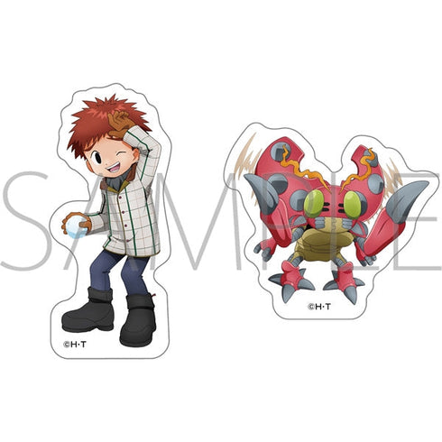 『デジモンアドベンチャー』ダイカットステッカー/泉光子郎&テントモン