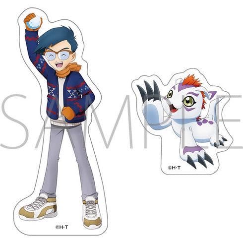 『デジモンアドベンチャー』ダイカットステッカー/城戸丈&ゴマモン