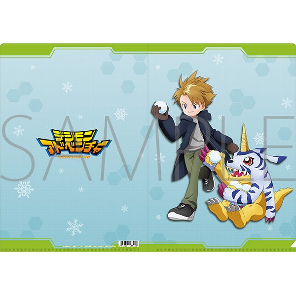『デジモンアドベンチャー』クリアファイル/石田ヤマト&ガブモン