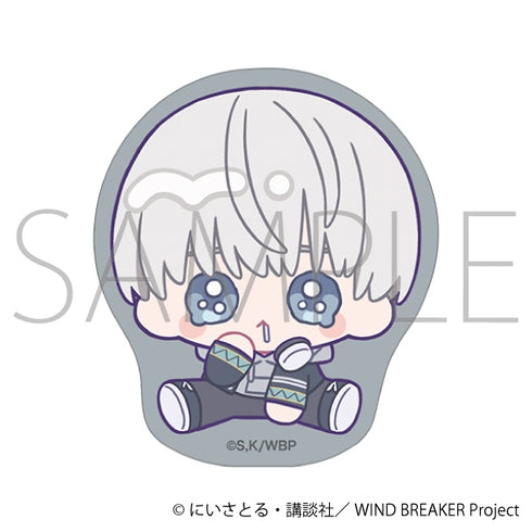 『WIND BREAKER』ステッカー/梶 蓮 みにぴえんず