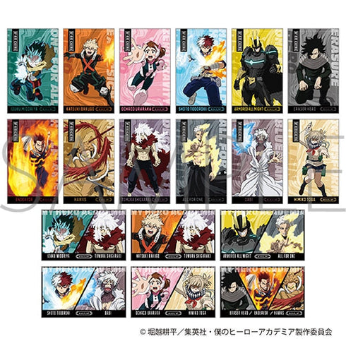 『僕のヒーローアカデミア』キャラガムコレクション(ステッカー付き)【BOX】