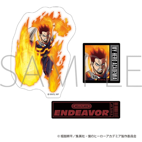 『僕のヒーローアカデミア』スマホステッカー/エンデヴァー