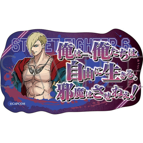 『ストリートファイター6』ステッカー/エド