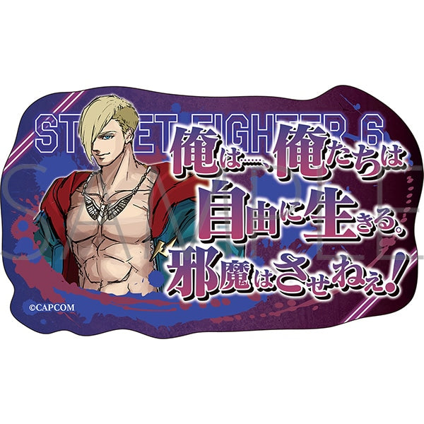 『ストリートファイター6』ステッカー/エド